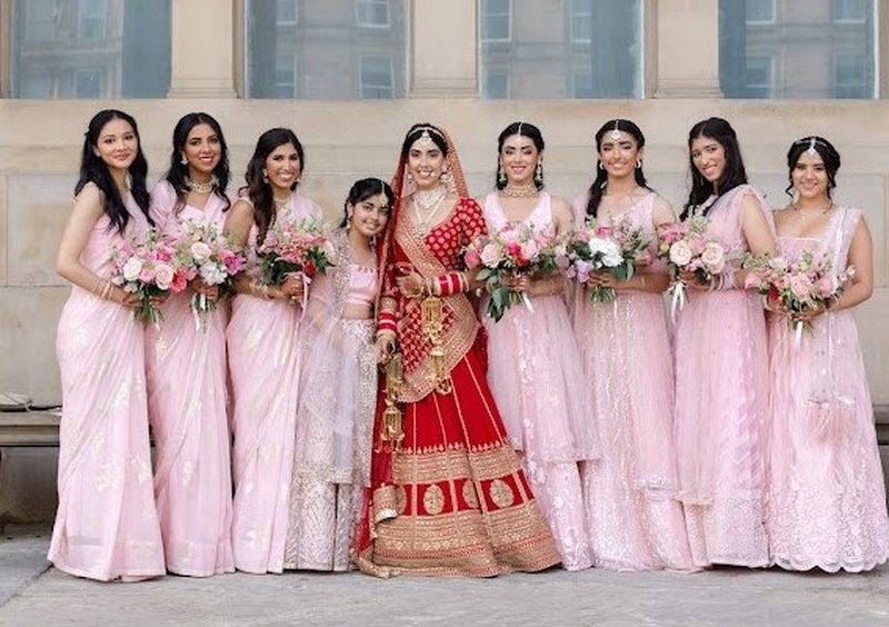 Rakul Preet Singh And Jackky Bhagnani Were Dressed By Designer Husband And  Wife Kunal Rawal And Arpita Mehta In Sunset Hues For Their Mehendi Ceremony