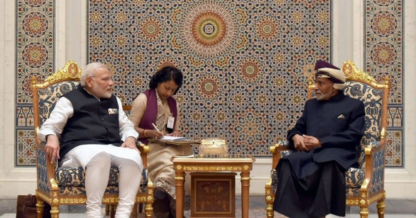 India signed a pact with Oman