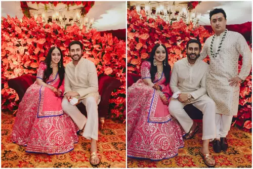 Abhishek Bachchan s (Gold Sandals) Just Stole Everyone s Thunder At The Wedding He Attended 