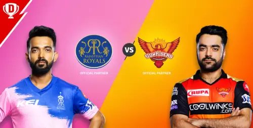 IPL 2020 | Match 40 | RR vs SRH: Head to Head Stats, Team Prediction, Pitch Report, and My Dream11 Team