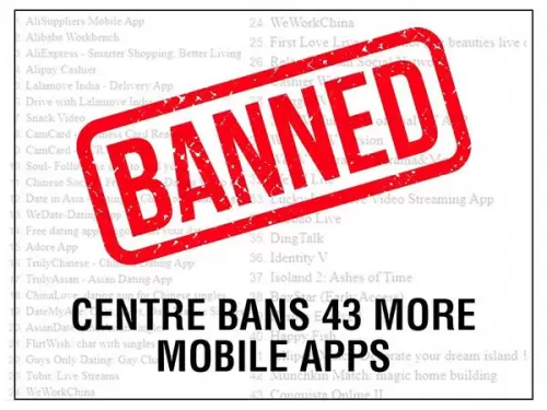 Government Bans 43 More Mobile Apps Over Cybersecurity Concerns