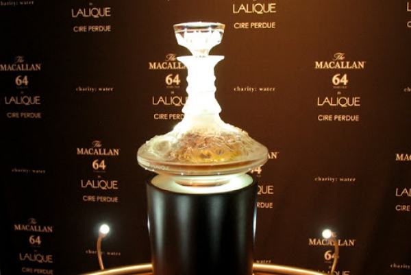 THE MACALLAN 64 IN LALIQUE CIRE PERDUE