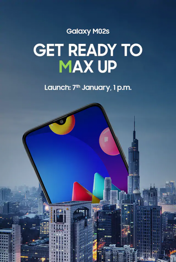 Samsung  to Launch Galaxy M02s Price in India 