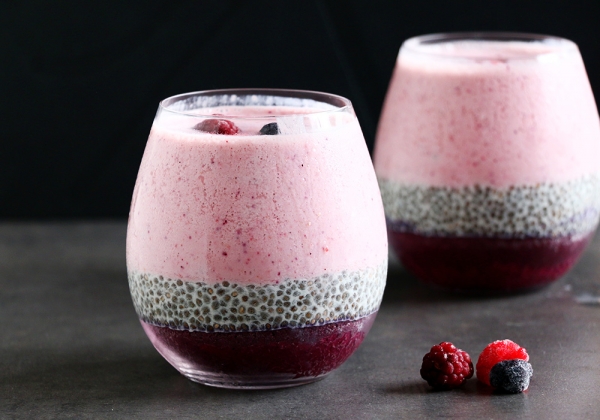 chia seeds pudding