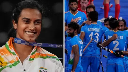 PV Sindhu first Indian women to win 2 Olympic medals and the men's hockey team