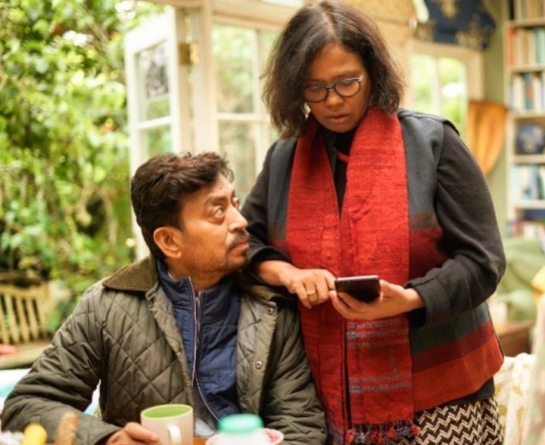 Irrfan Khan With Wife Sutapa