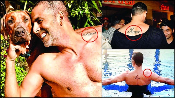 14 BTown Celebs  their Tattoo Designs Priyanka Chopra Akshay Kumar   others will inspire you to get an inked body this 2020